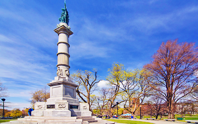 Boston Common Soldiers and Sailors Monument